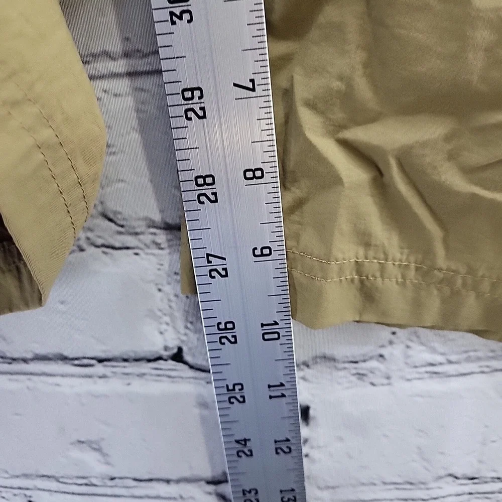 Marino Bay Shorts Mens Sz XL‎ Nylon Outdoors Khaki Weatherproof